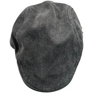 Kooringal Ivy Flat Cap Grey Cotton Newsboy Hat Adjustable Mens Womens